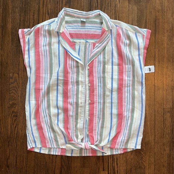 Striped Button Down - Picture 2 of 4